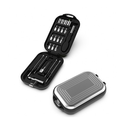 Multifunction Tools Box Set with Aluminum Casing – Custom Promotional Gift